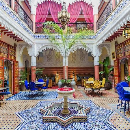 Riad Bleu Du Sud Marrakesh Bagian luar foto