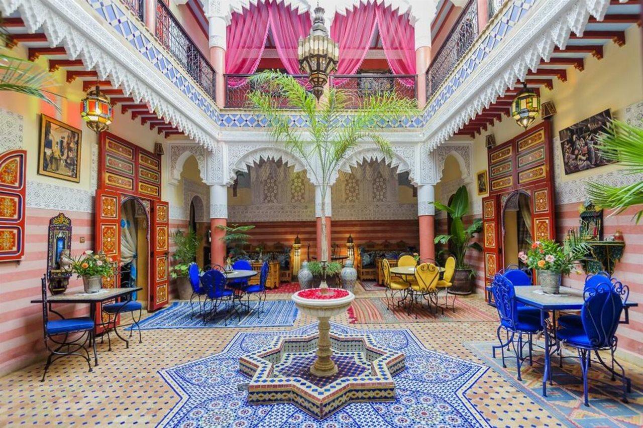 Riad Bleu Du Sud Marrakesh Bagian luar foto