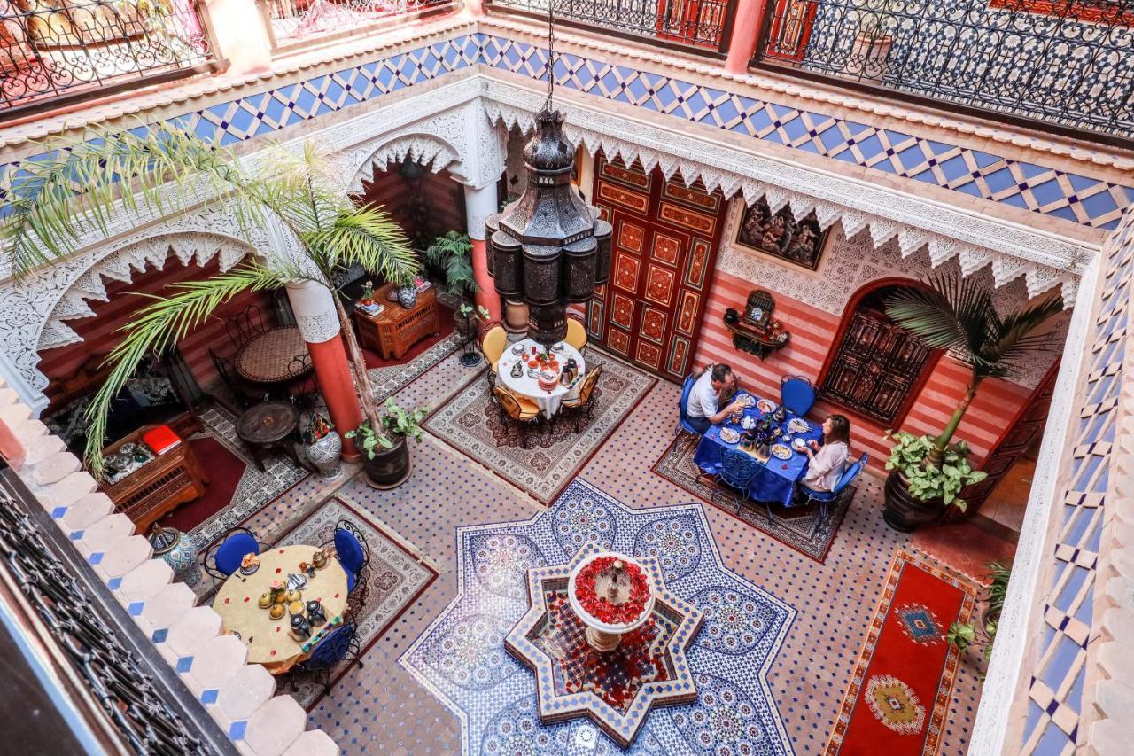 Riad Bleu Du Sud Marrakesh Bagian luar foto