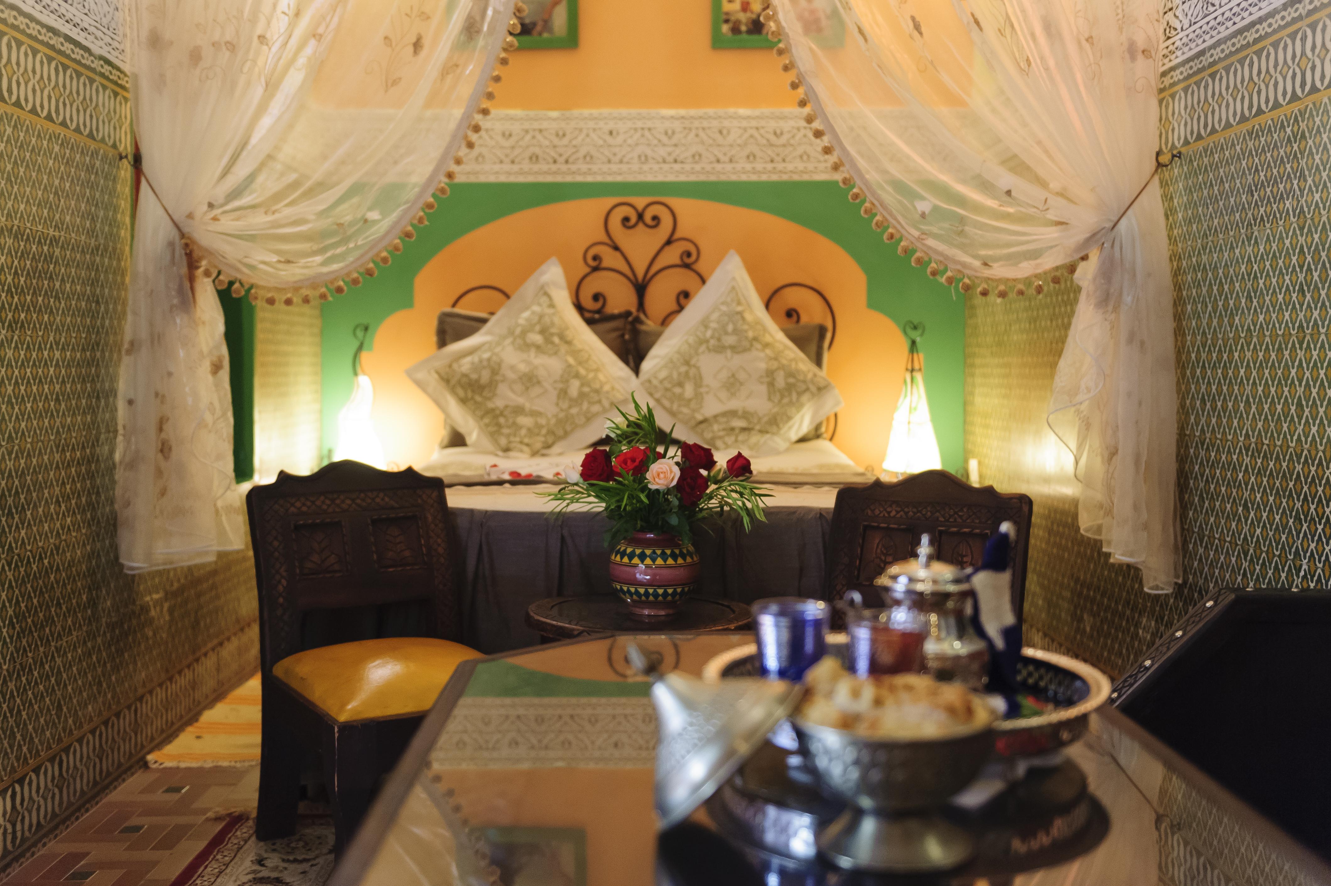 Riad Bleu Du Sud Marrakesh Bagian luar foto