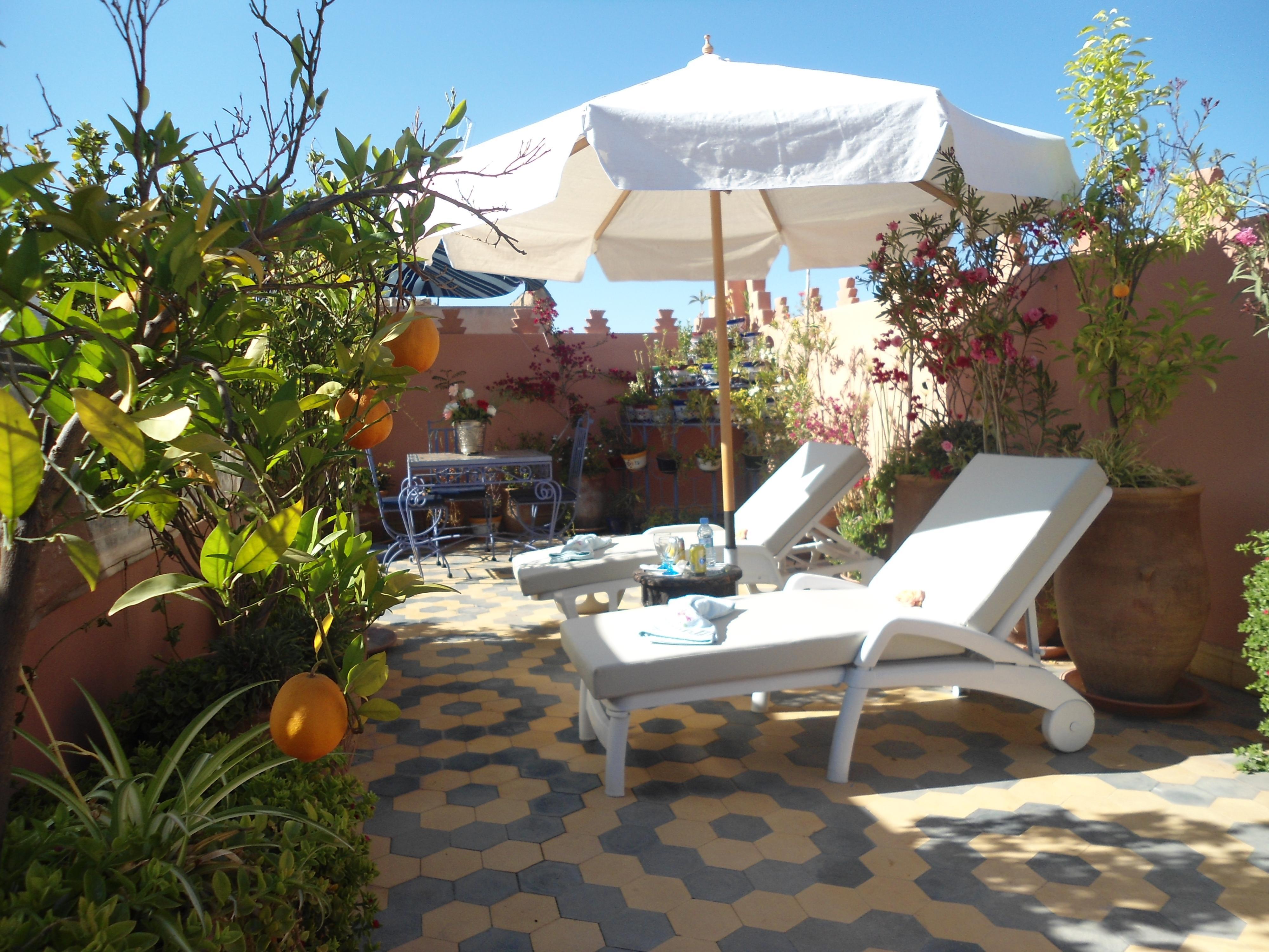 Riad Bleu Du Sud Marrakesh Bagian luar foto