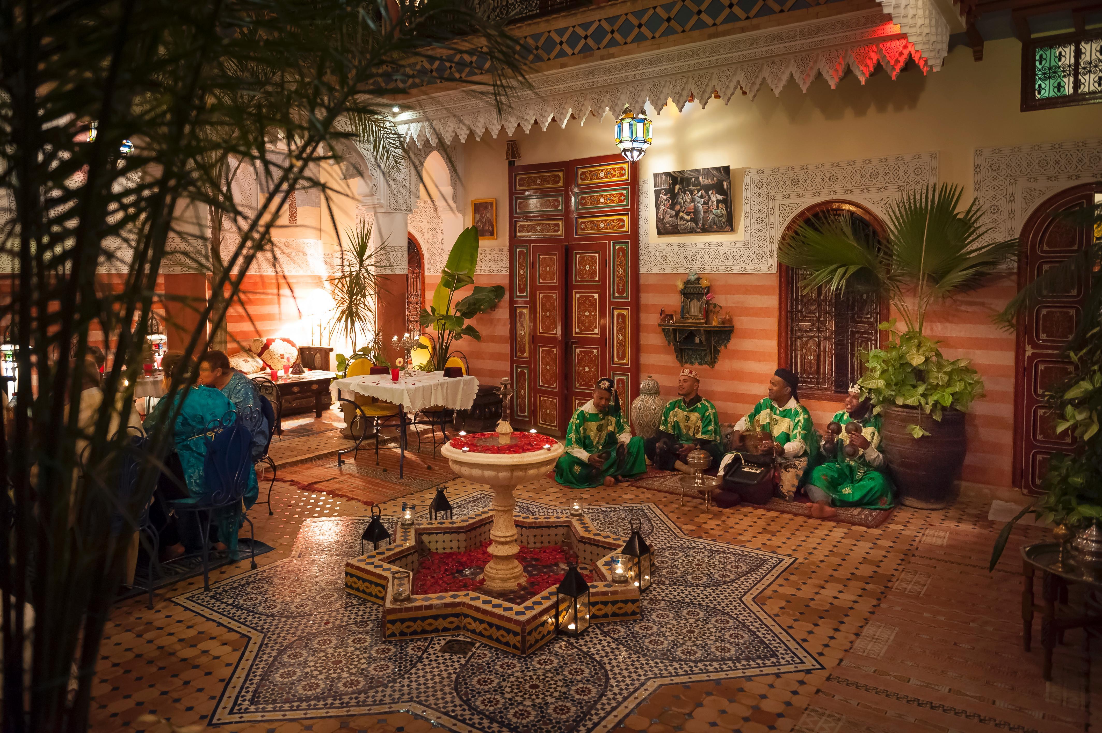 Riad Bleu Du Sud Marrakesh Bagian luar foto
