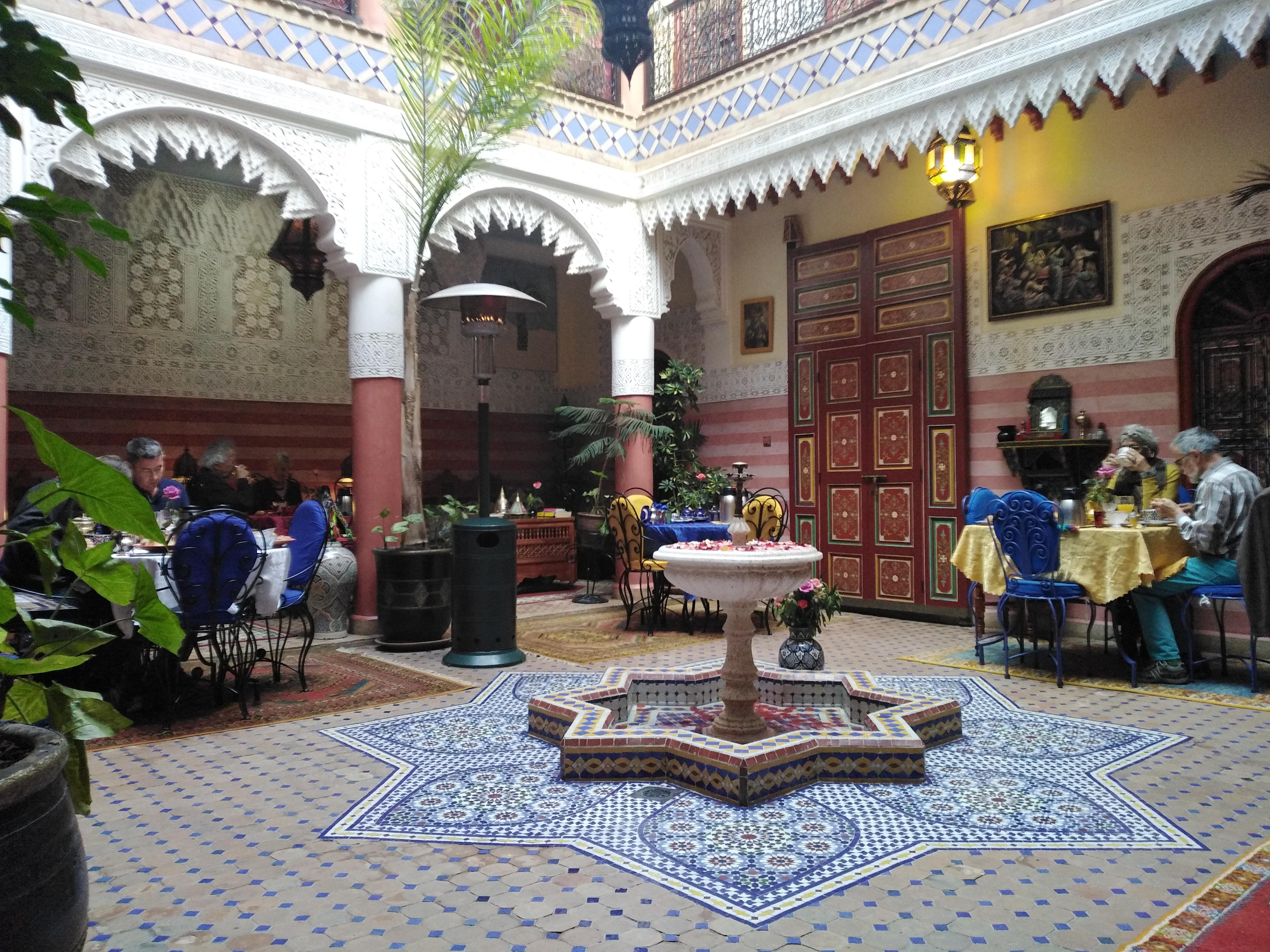 Riad Bleu Du Sud Marrakesh Bagian luar foto