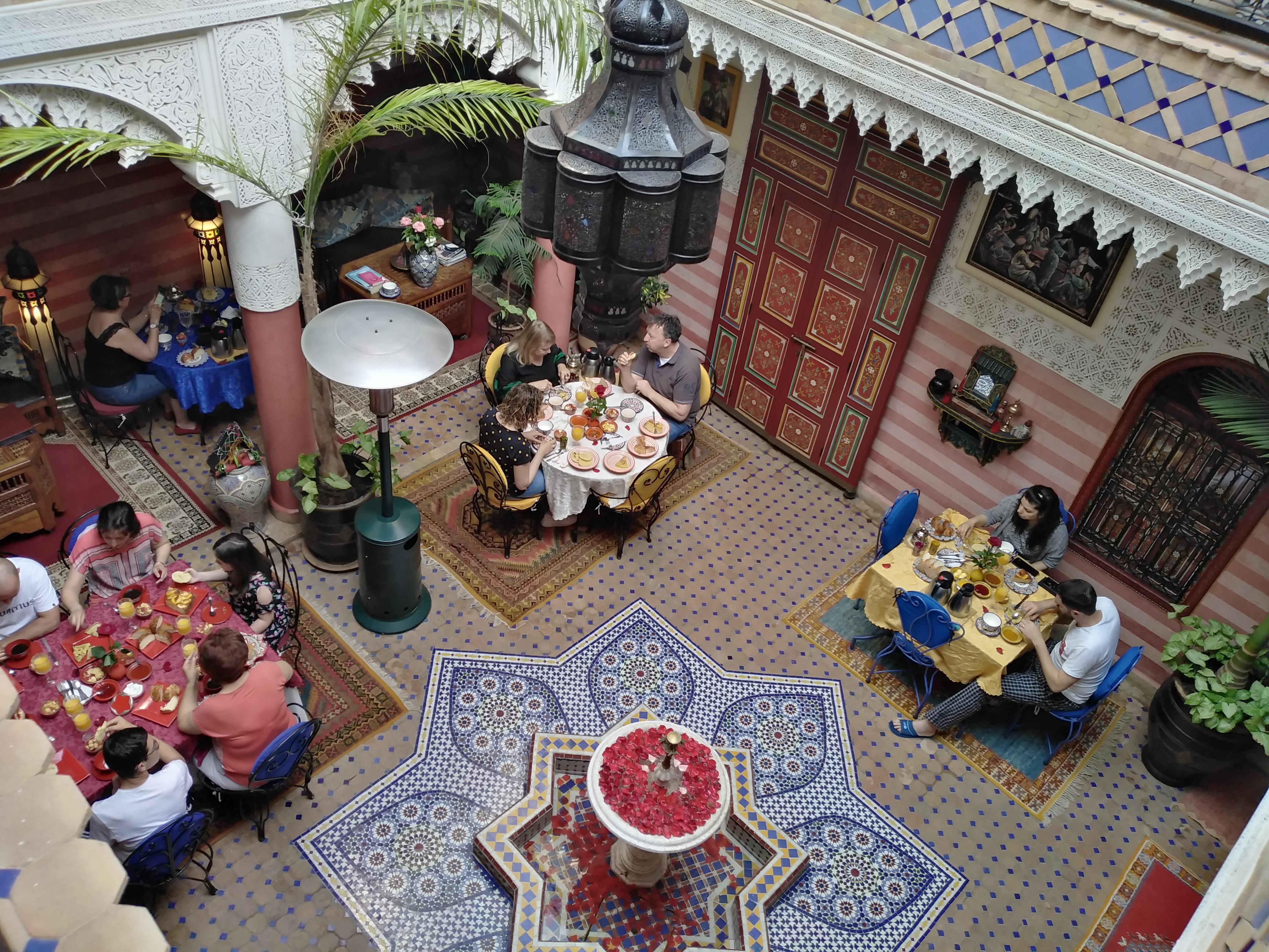 Riad Bleu Du Sud Marrakesh Bagian luar foto