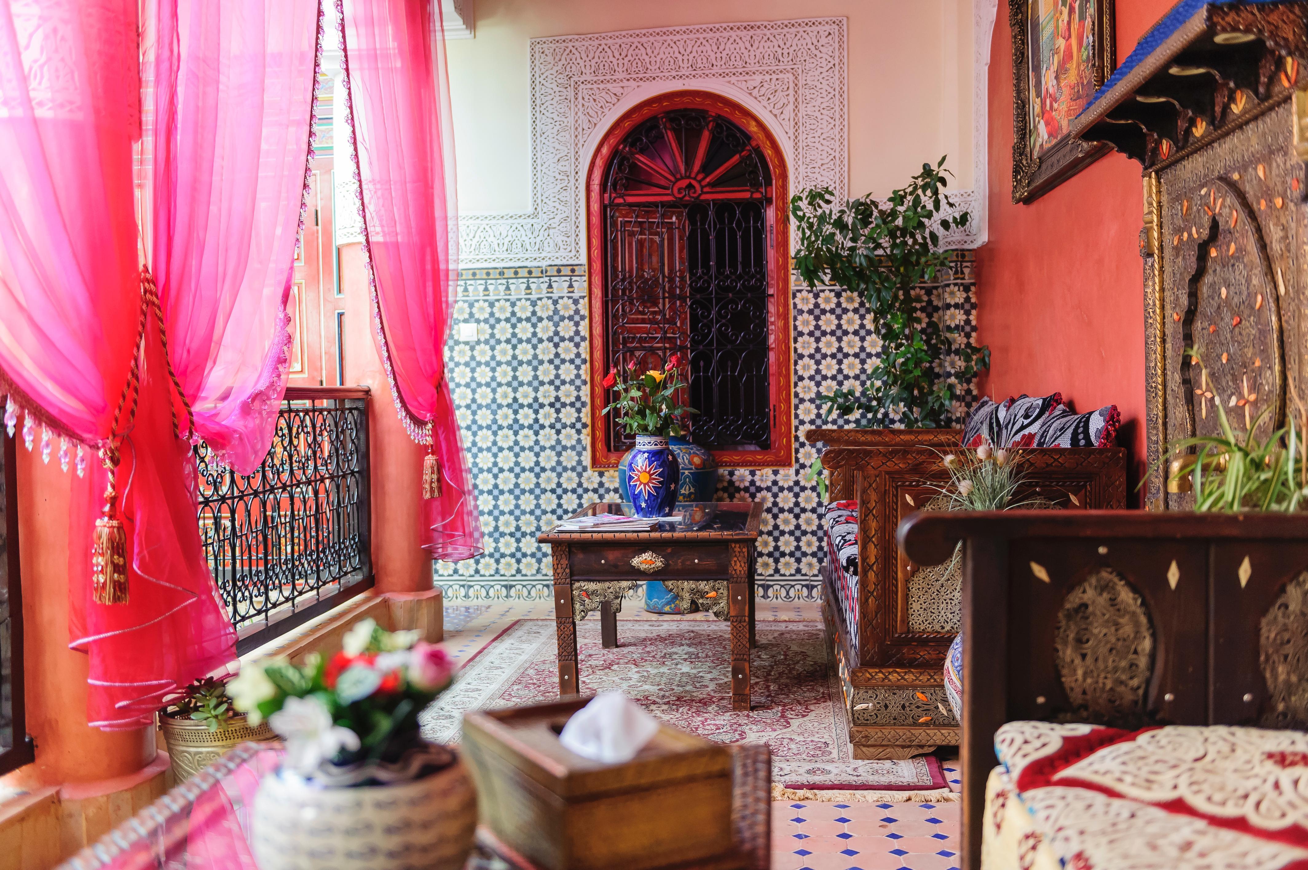 Riad Bleu Du Sud Marrakesh Bagian luar foto