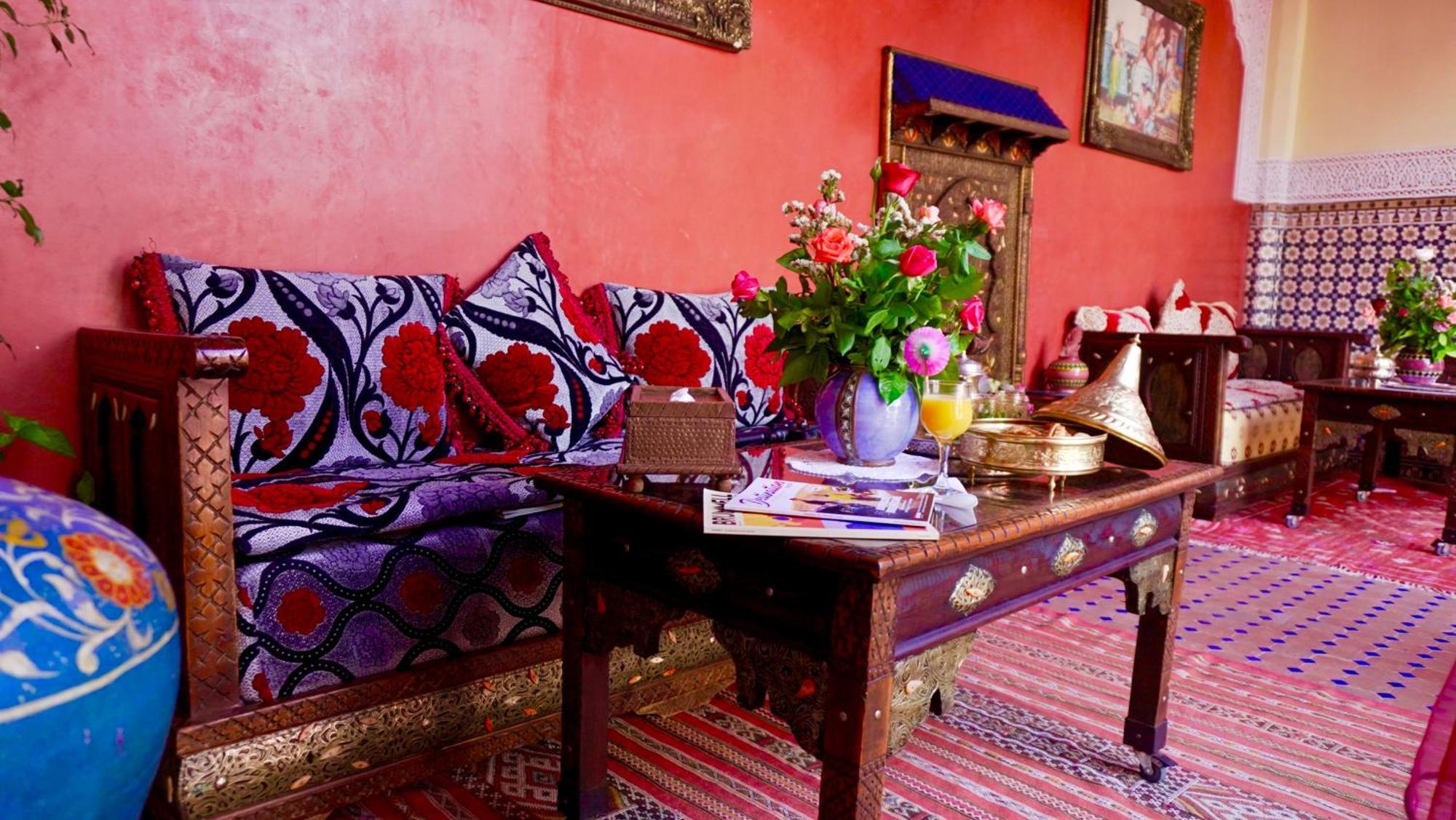 Riad Bleu Du Sud Marrakesh Bagian luar foto