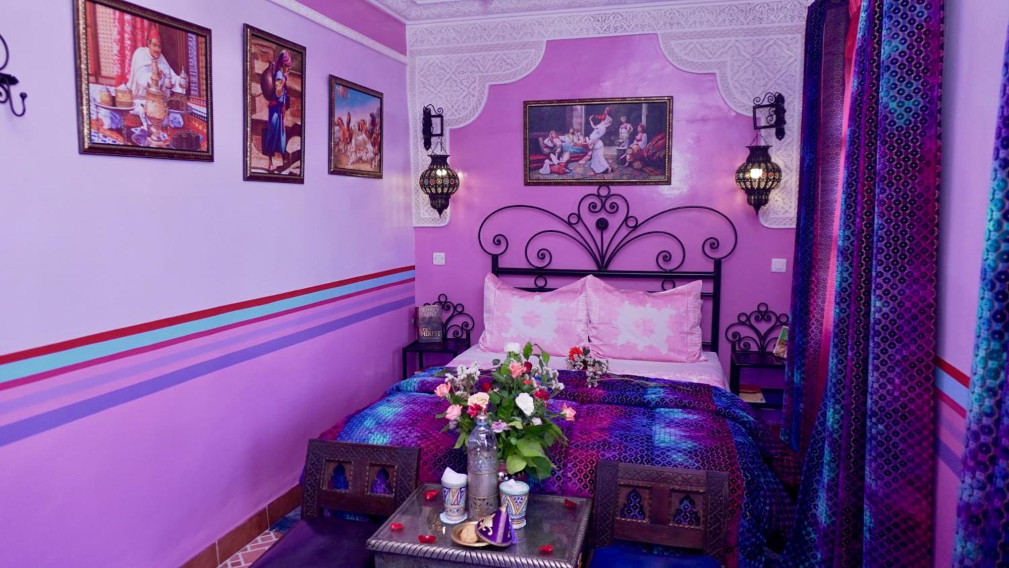 Riad Bleu Du Sud Marrakesh Bagian luar foto