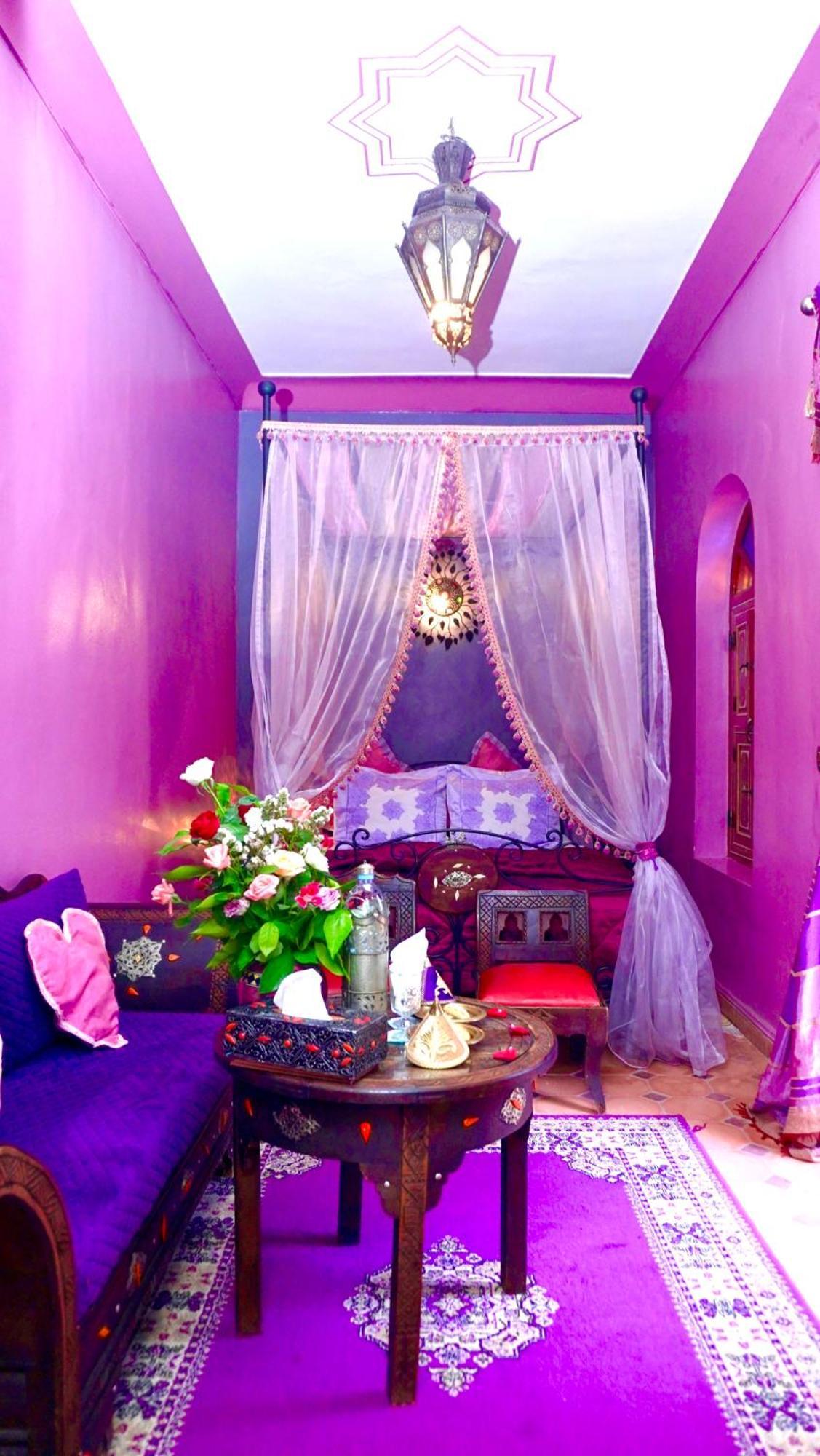 Riad Bleu Du Sud Marrakesh Bagian luar foto