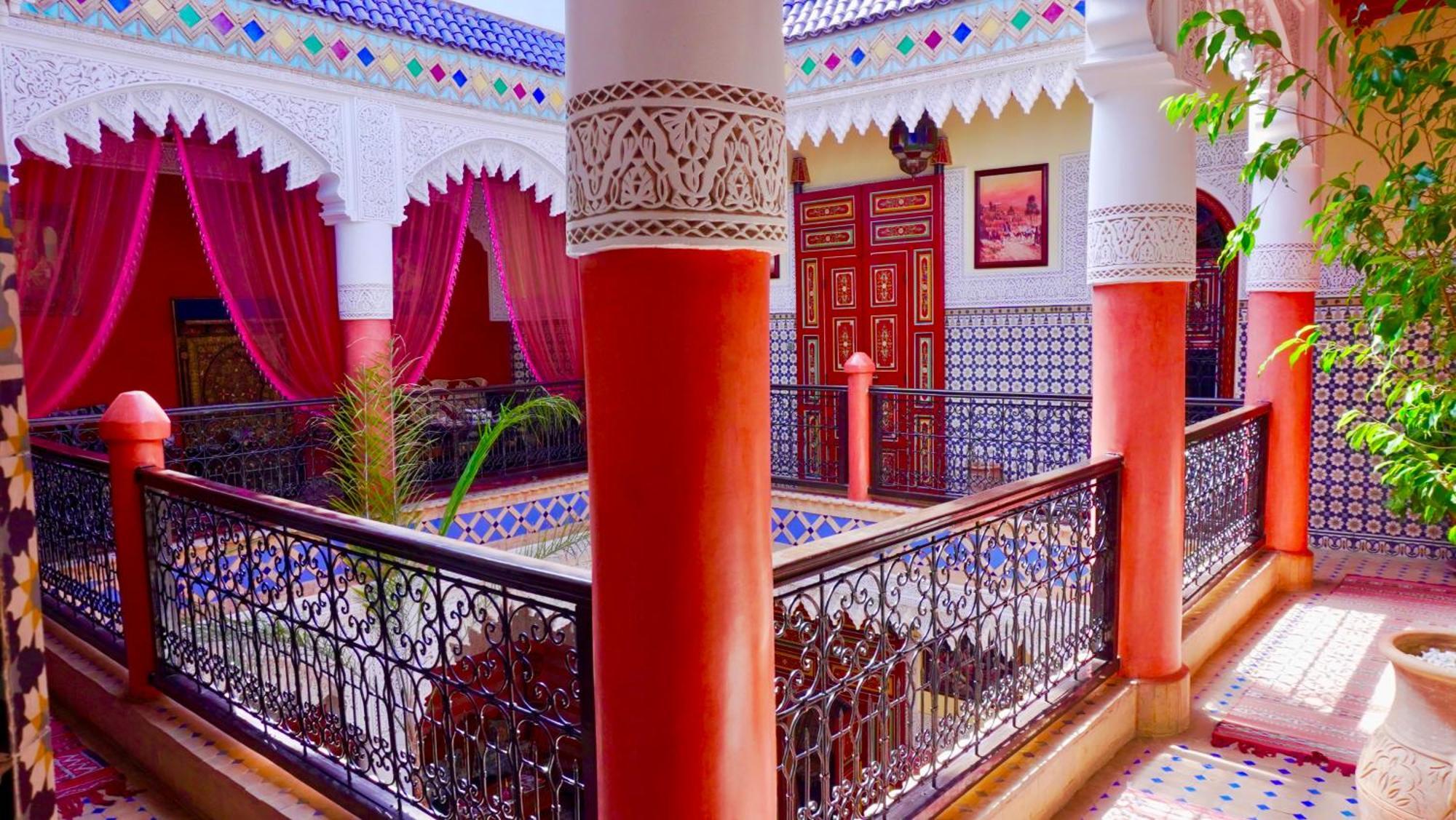 Riad Bleu Du Sud Marrakesh Bagian luar foto