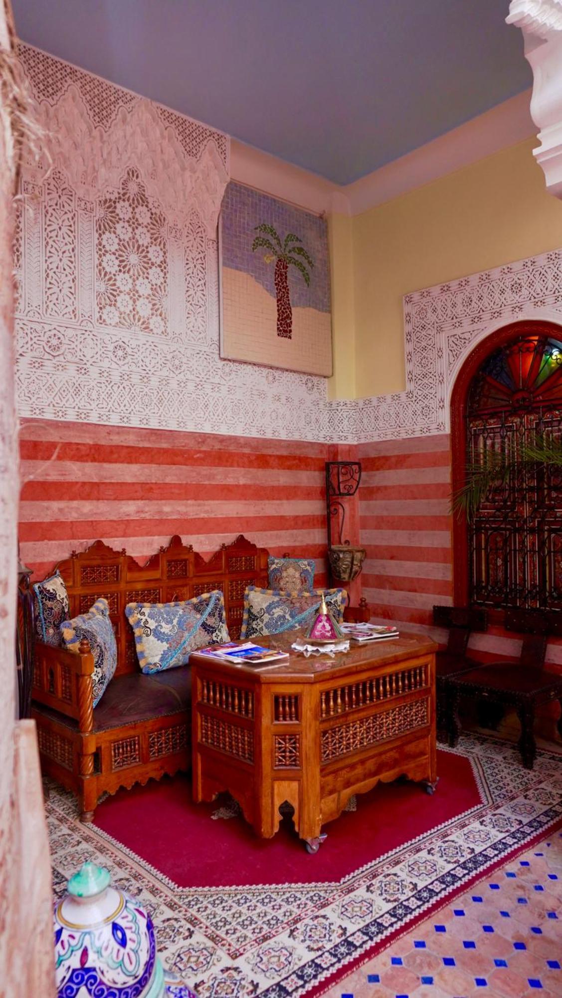 Riad Bleu Du Sud Marrakesh Bagian luar foto