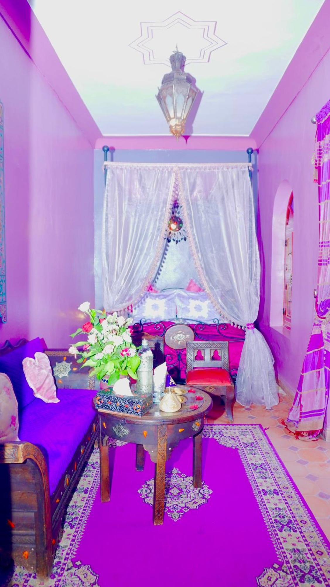 Riad Bleu Du Sud Marrakesh Bagian luar foto
