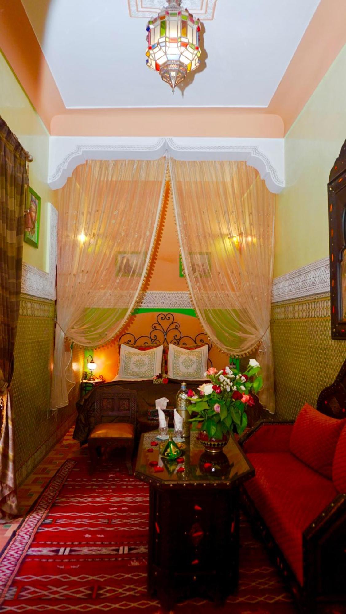 Riad Bleu Du Sud Marrakesh Bagian luar foto