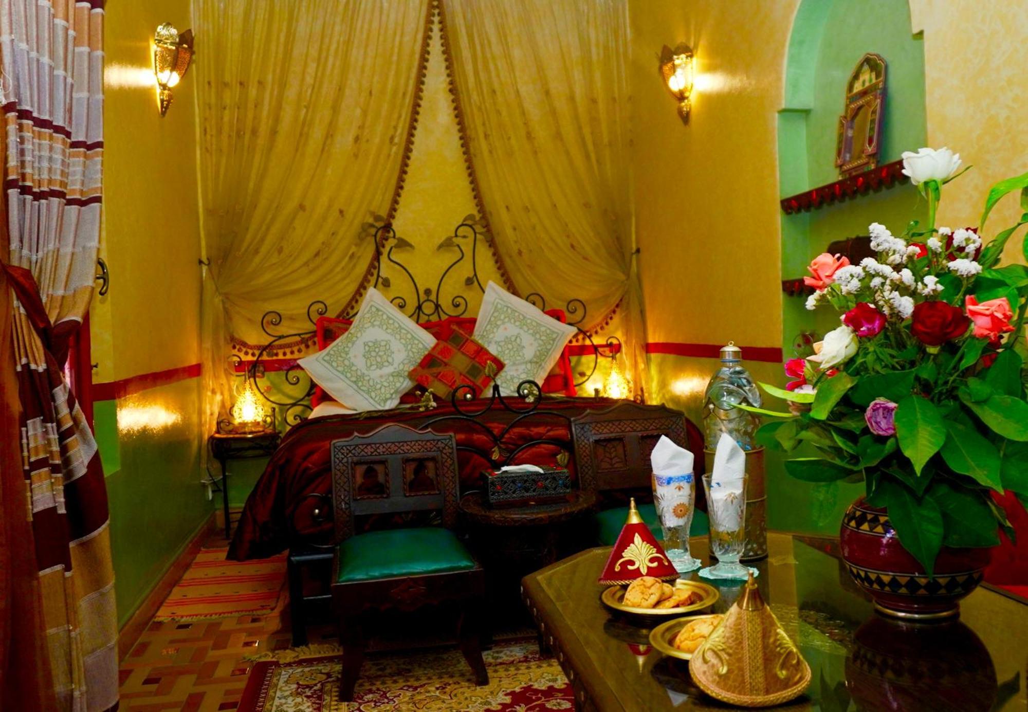 Riad Bleu Du Sud Marrakesh Bagian luar foto