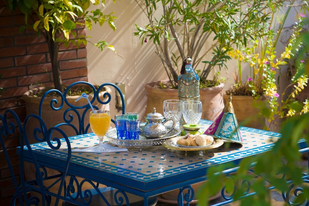 Riad Bleu Du Sud Marrakesh Bagian luar foto